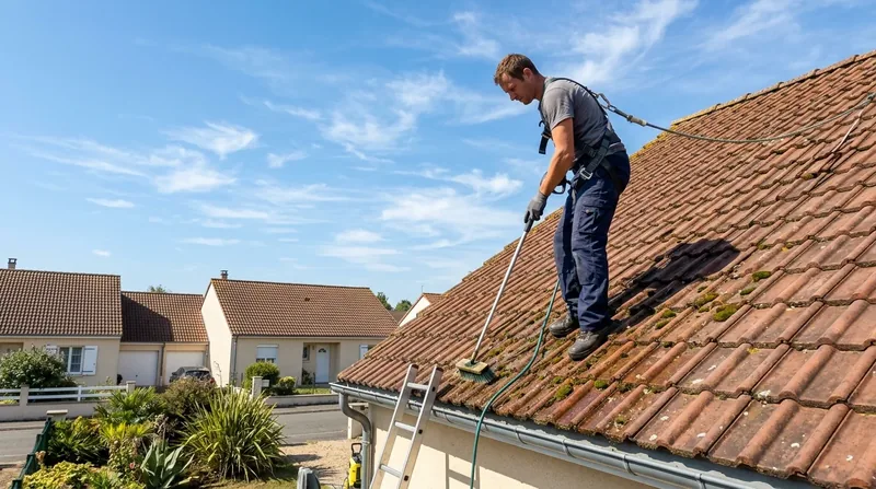 Nettoyage & Démoussage de Toiture Amiens