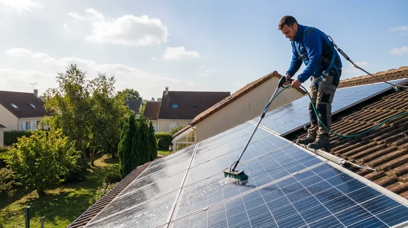 Nettoyage Panneaux Solaires Amiens